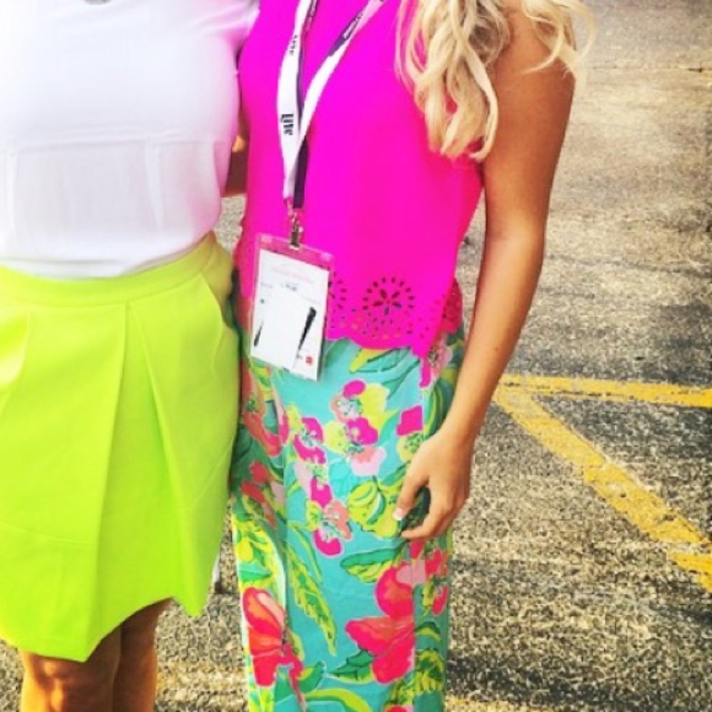 Lilly Pulitzer print pants